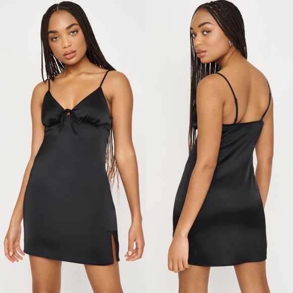 garage satin slip dress Classic Slip Moonshine